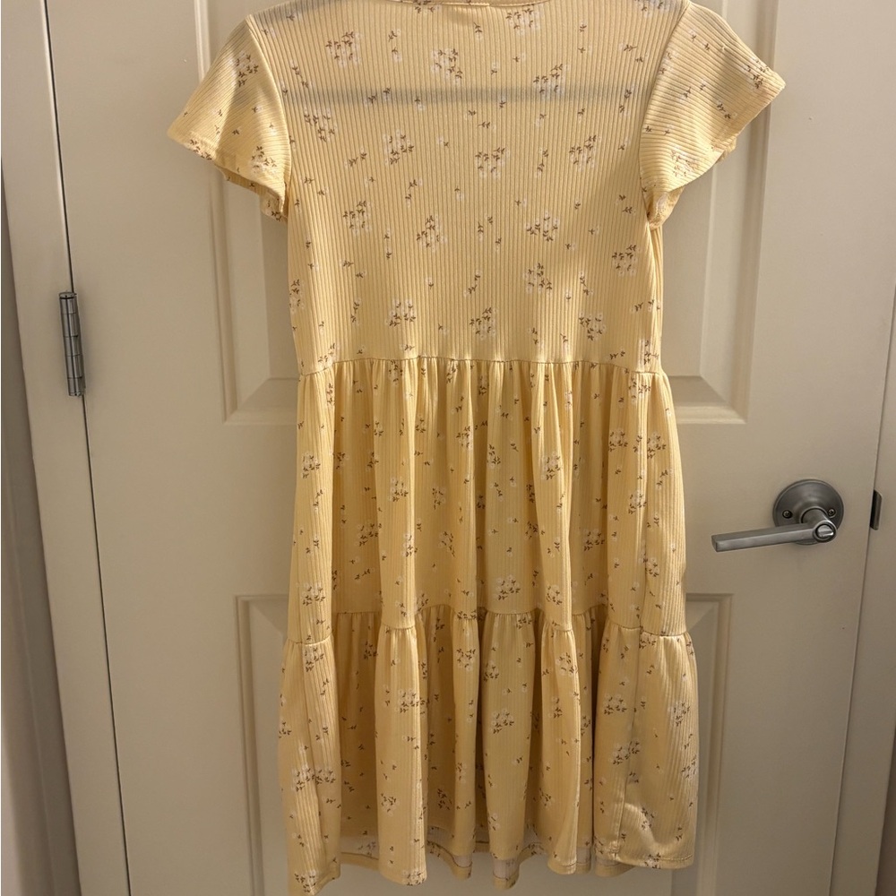 See You Monday Yellow Floral Sundress - Picture 4 of 4